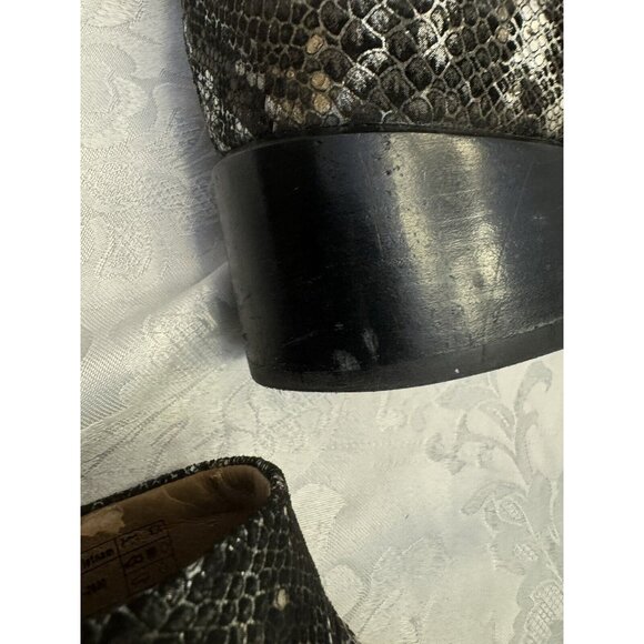 Vionic Size 9 Kamryn Boa Metallic Snake Nebuck Ankle Boots Booties Comfort Shoe‎ - Picture 14 of 15